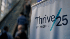 Corporate event video production at Morgan Stanley Thrive 2025.